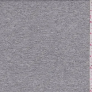 3 YD PC-Heather Grey Tissue Jersey Knit Fabric