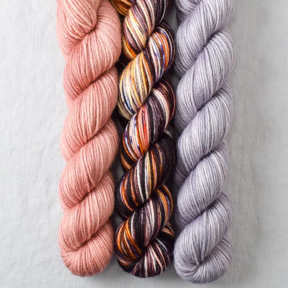 Adobe, Provence, Rainbow Jasper - Yowza Mini Trio - Babette