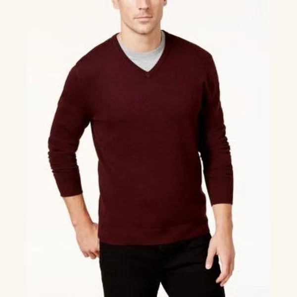 Alfani Mens V-Neck Sweater