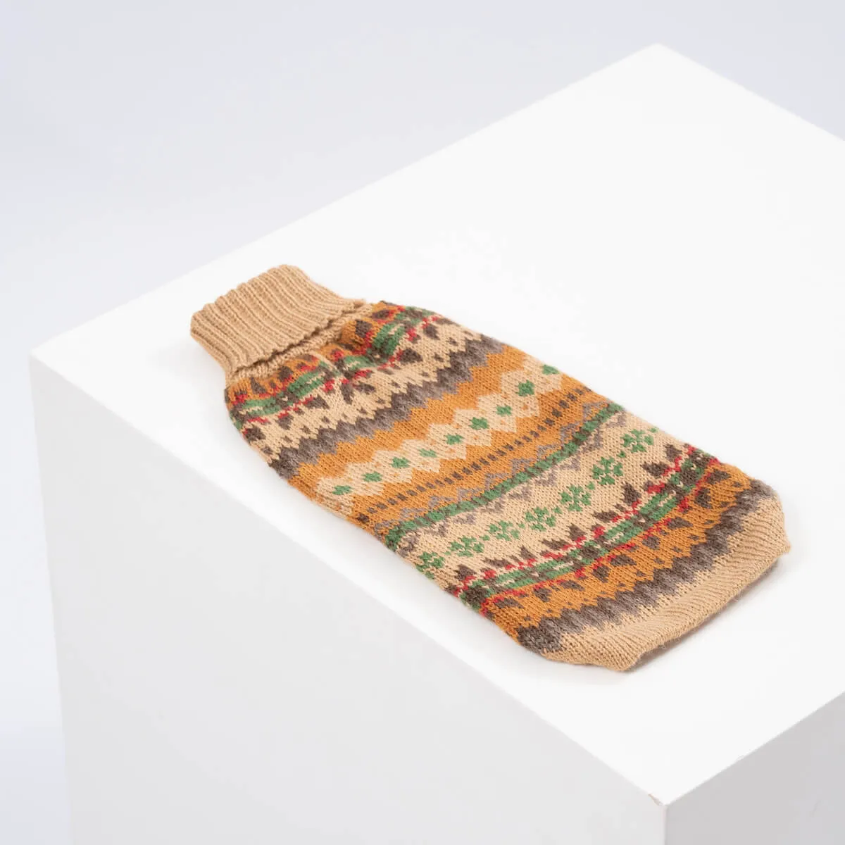 Alqo Wasi - Fair Isle Finn Alpaca Dog Sweater