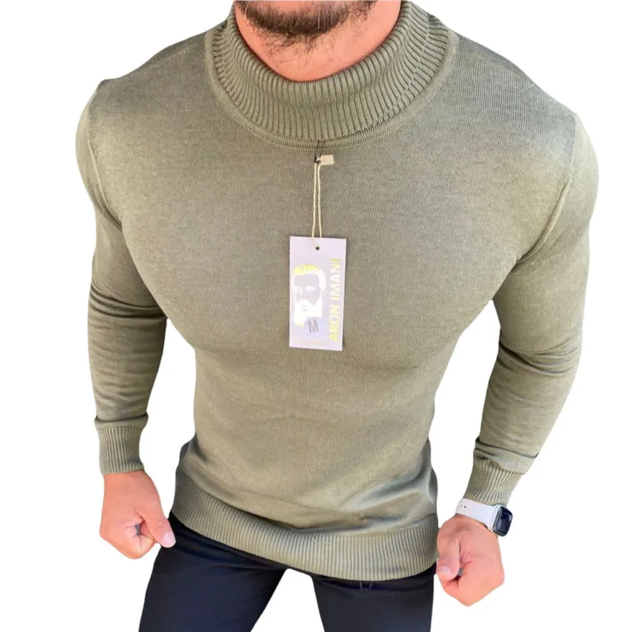 ARON IMANI: TURTLENECK SWEATERS