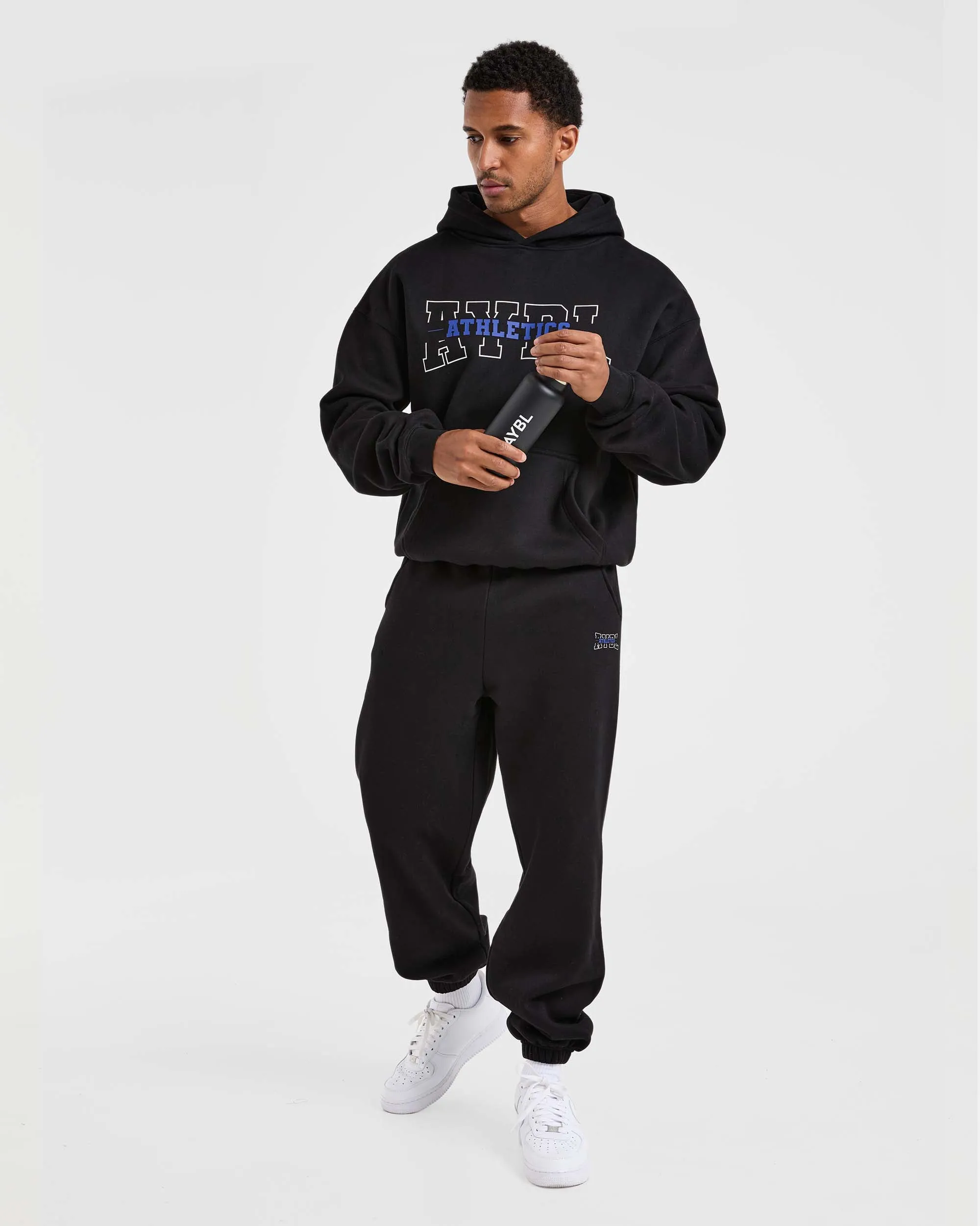 Athletics Oversized Joggers - Black