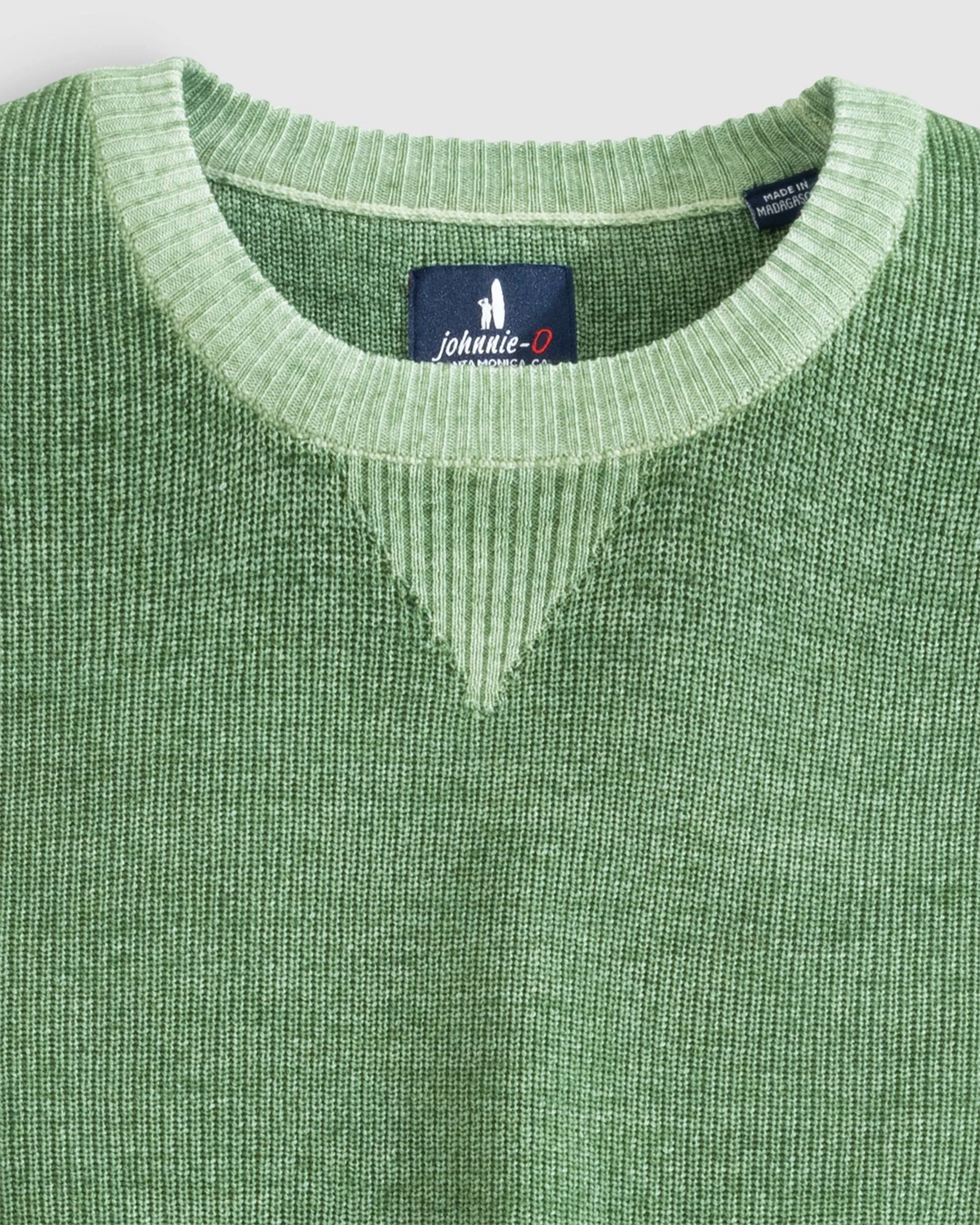 Burgess Garment-Dyed Crewneck Sweater