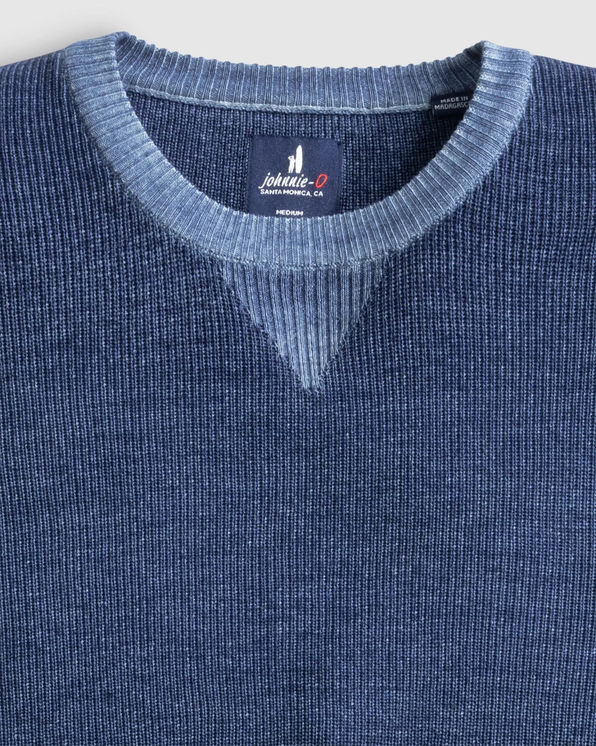 Burgess Garment-Dyed Crewneck Sweater