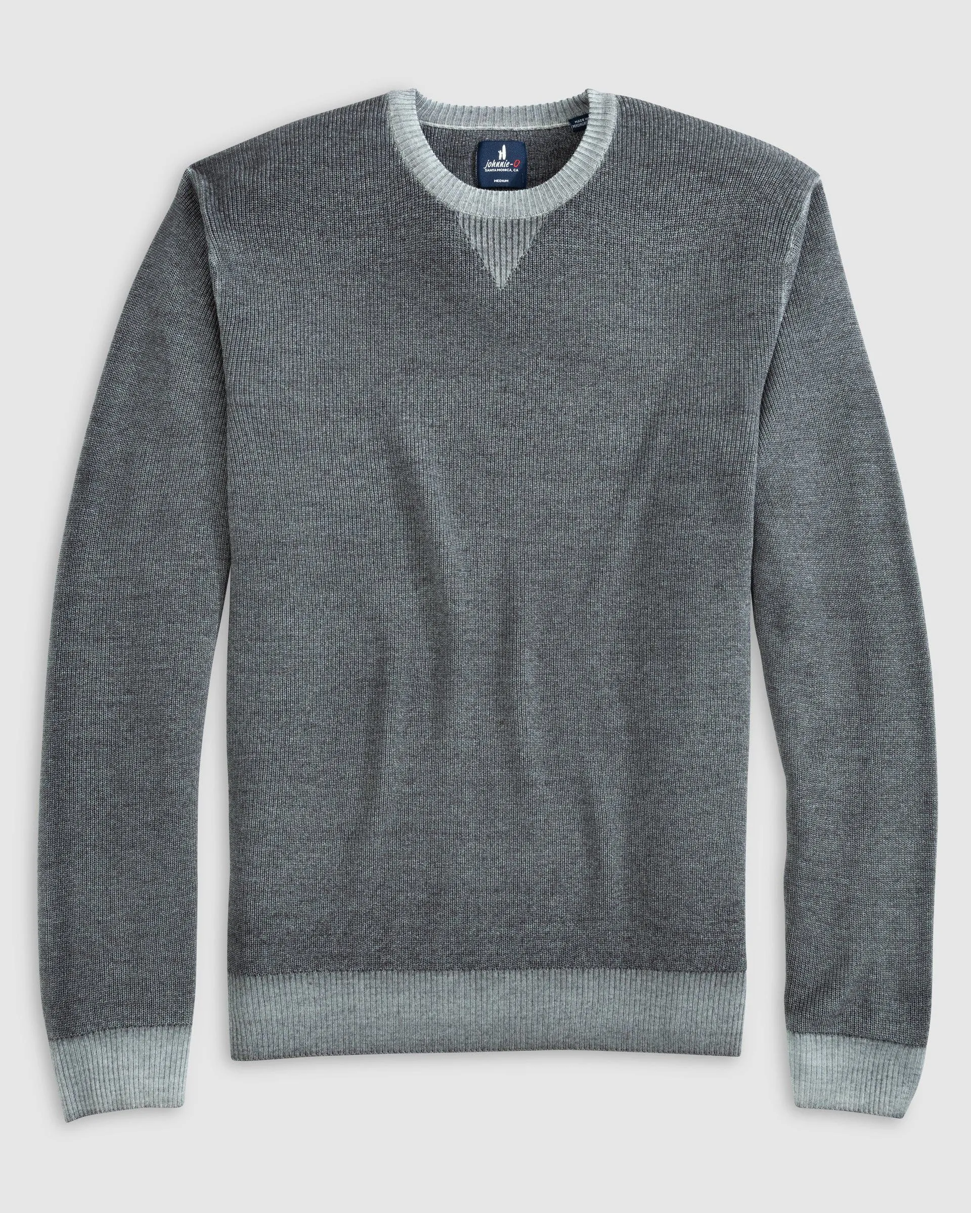 Burgess Garment-Dyed Crewneck Sweater