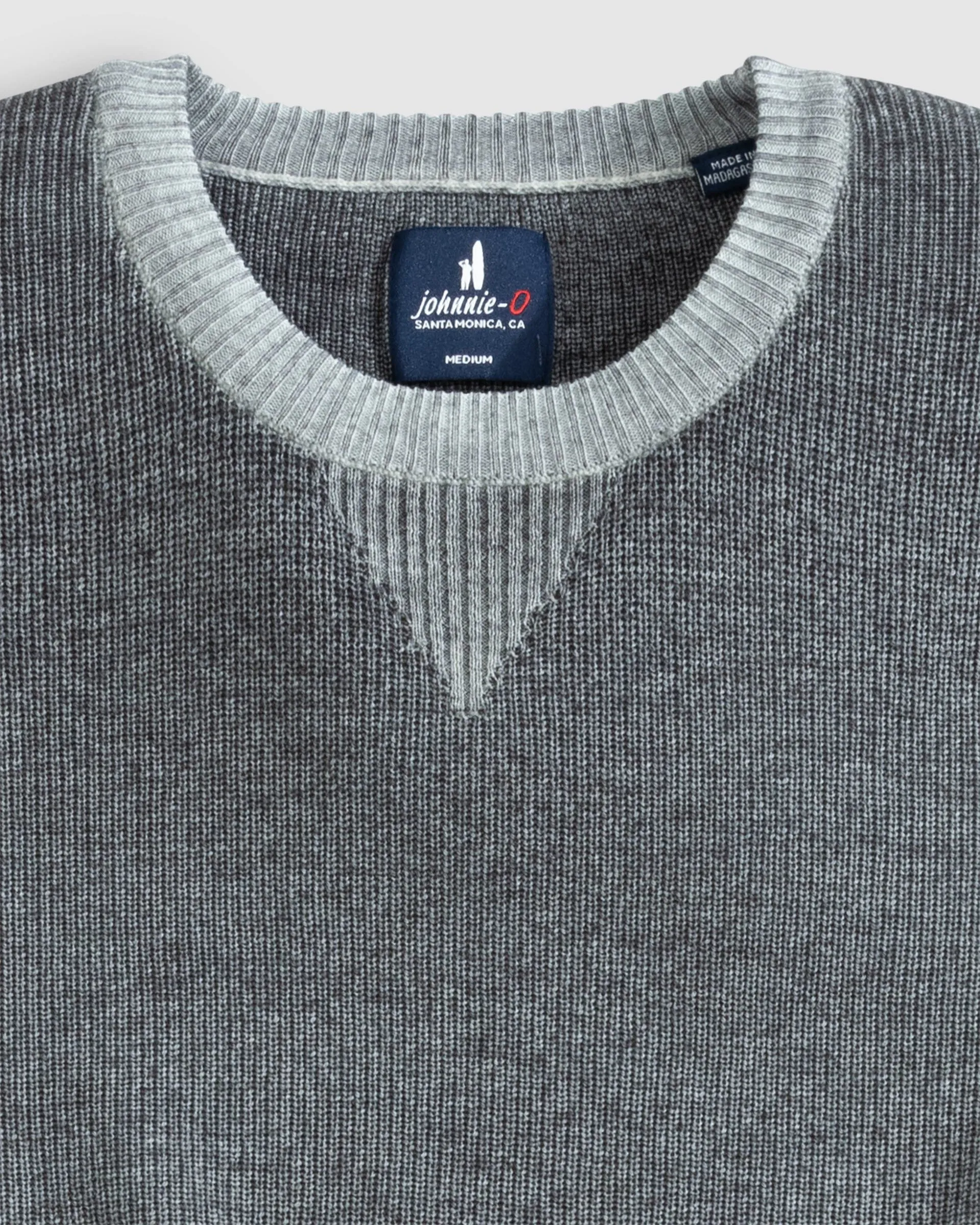 Burgess Garment-Dyed Crewneck Sweater