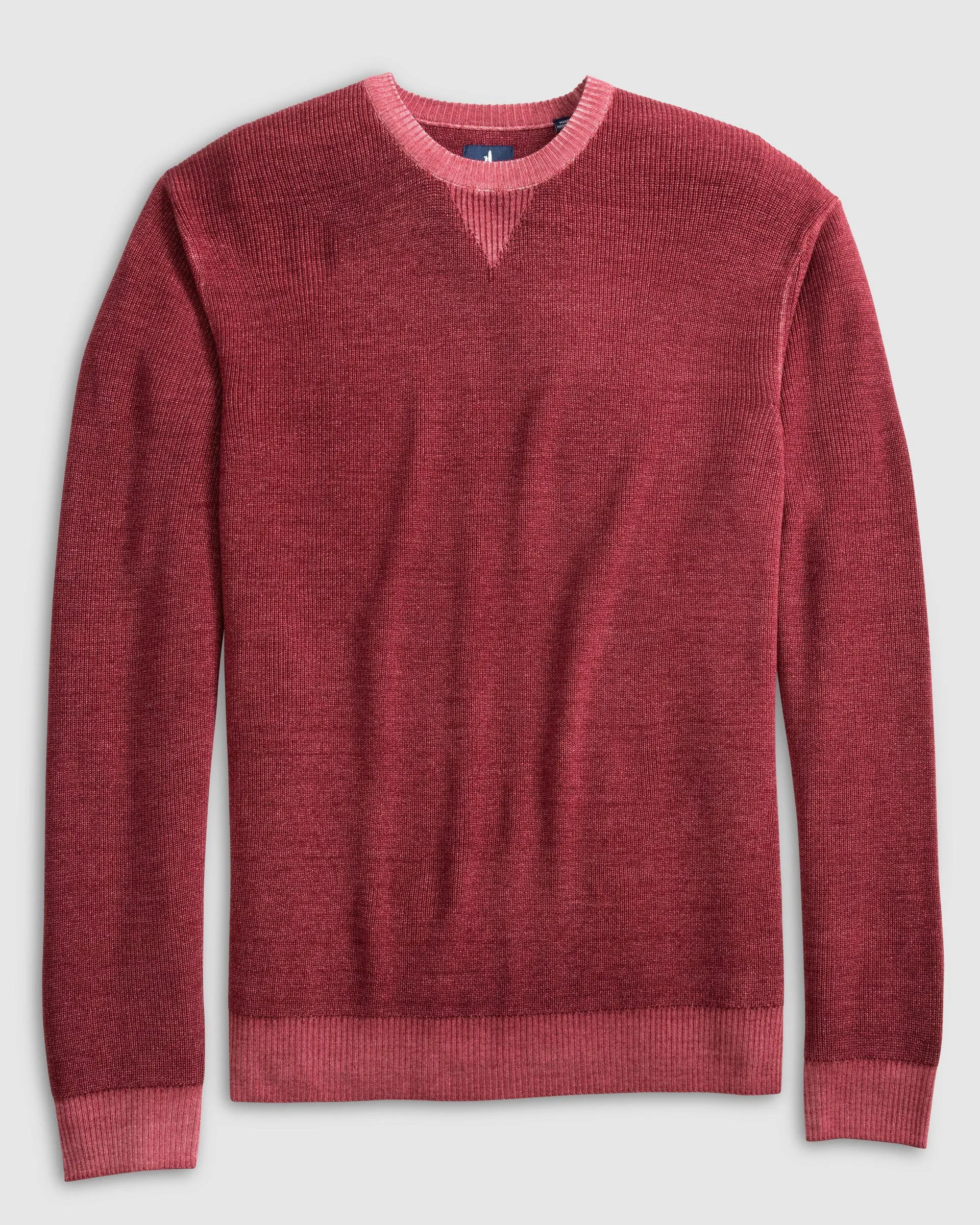 Burgess Garment-Dyed Crewneck Sweater