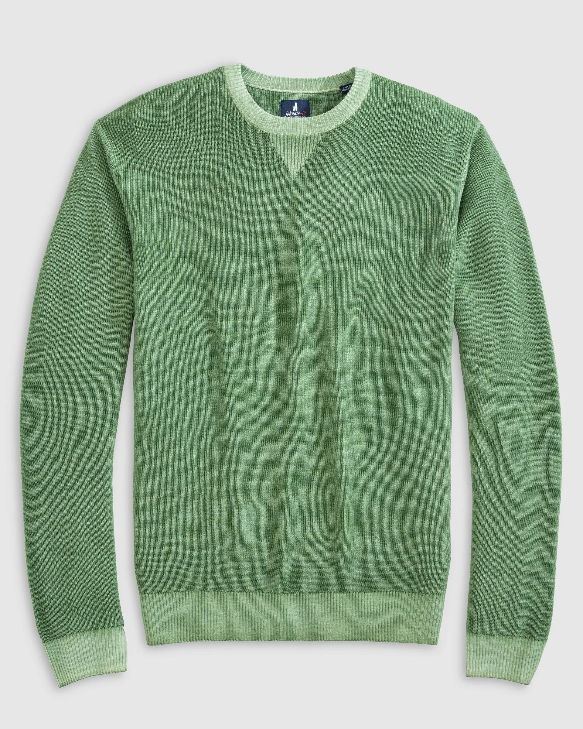 Burgess Garment-Dyed Crewneck Sweater