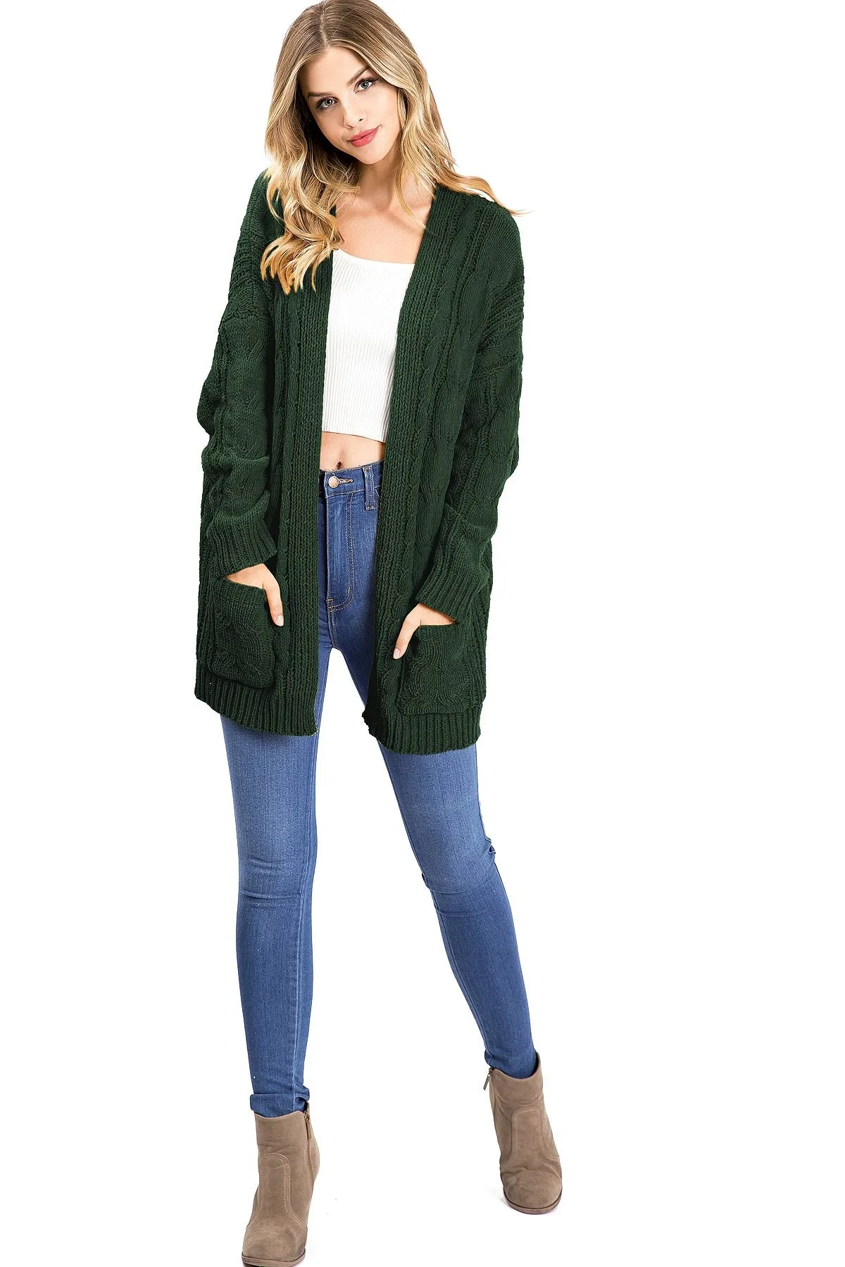 Cable Knit Cardigan