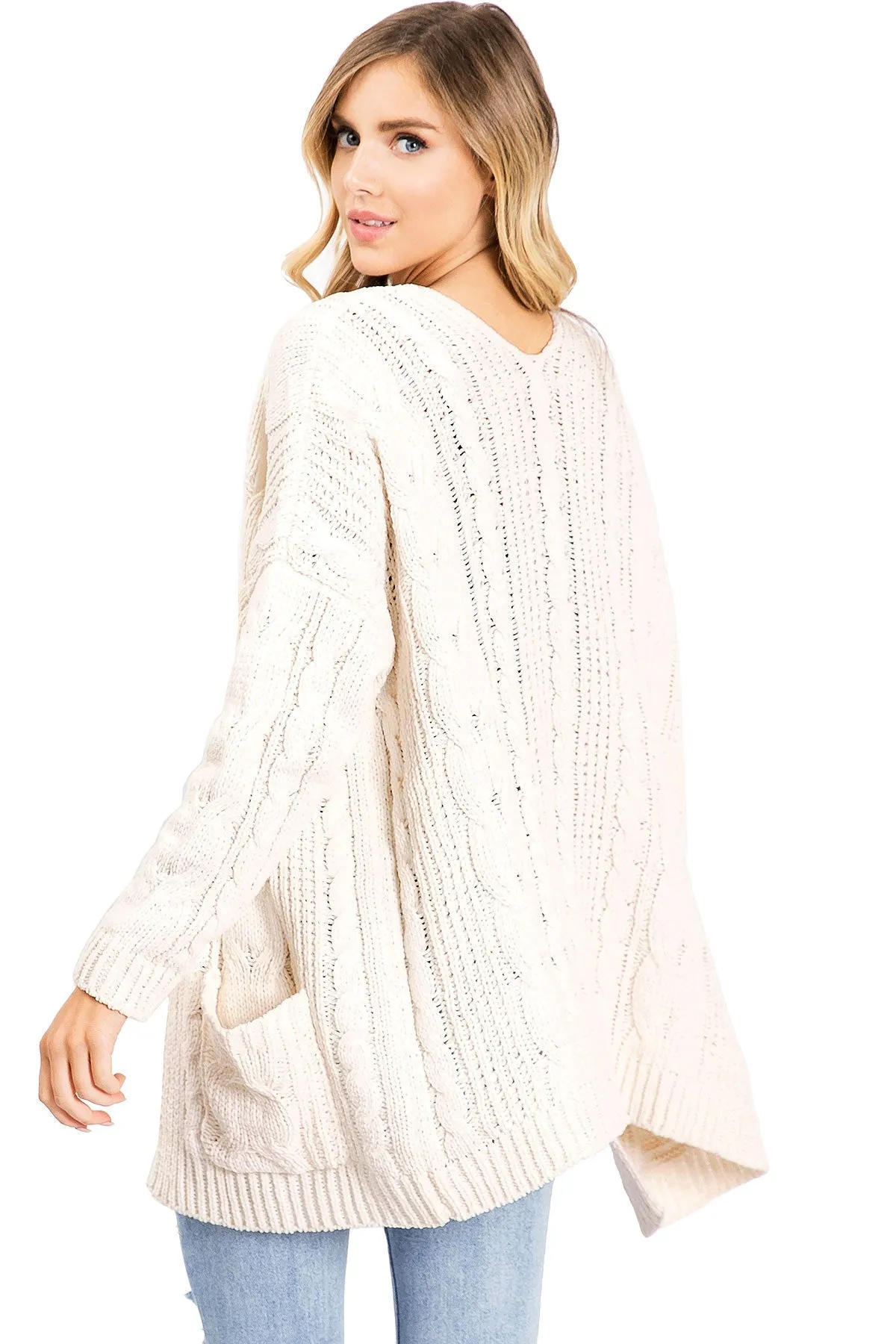 Cable Knit Cardigan