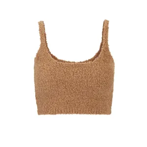 COZY KNIT BRALETTE | CAMEL