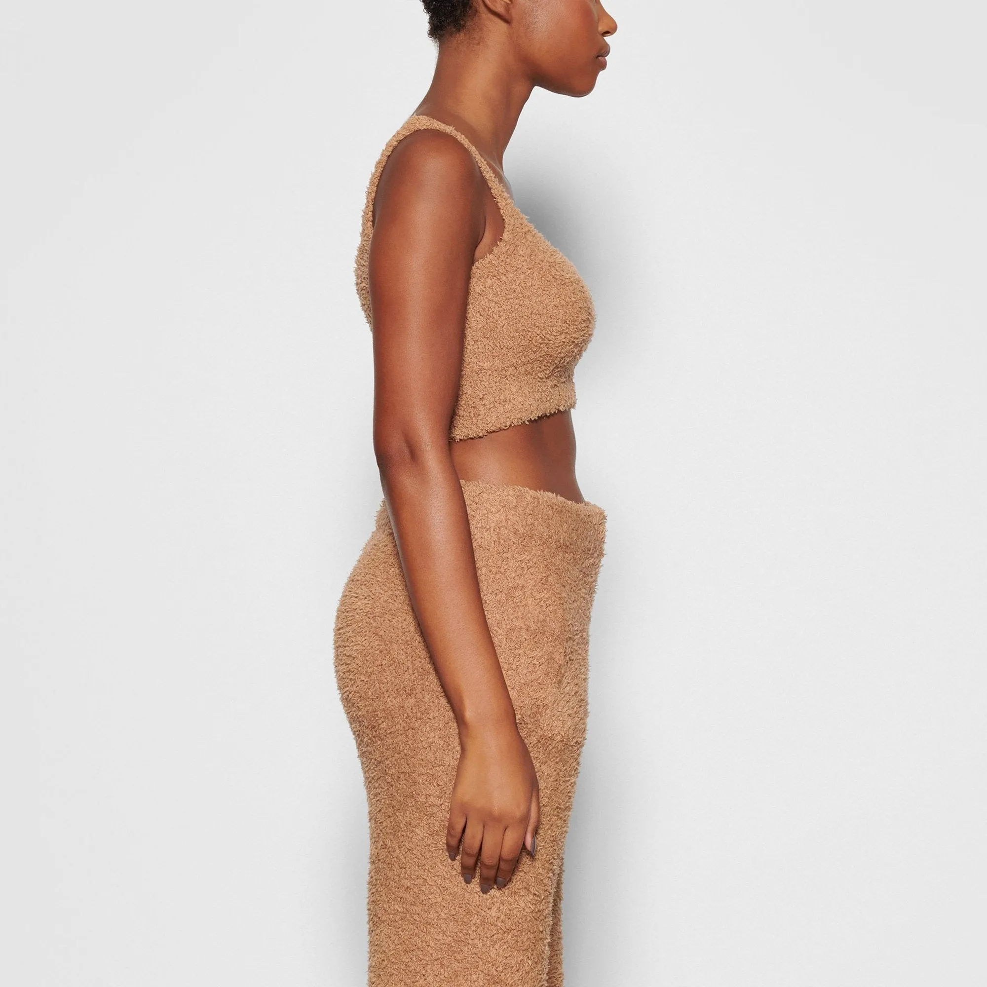 COZY KNIT BRALETTE | CAMEL