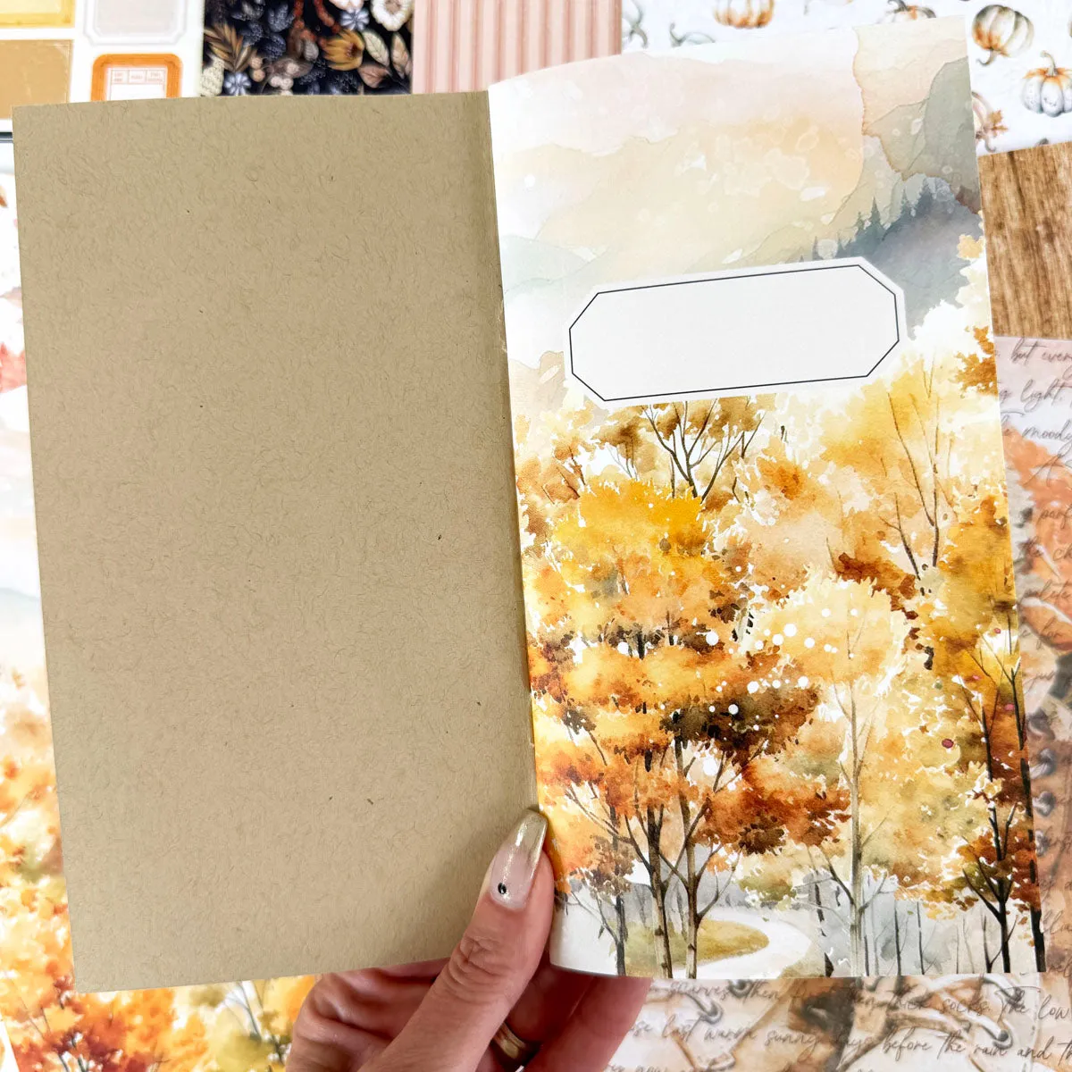 Cozy Season Scrapbooking Kit - Choose Your Add On - October 2024