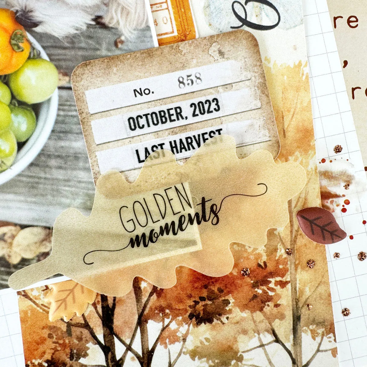 Cozy Season Scrapbooking Kit - Choose Your Add On - October 2024