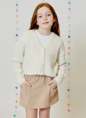 DHK Tween Cream Cardigan