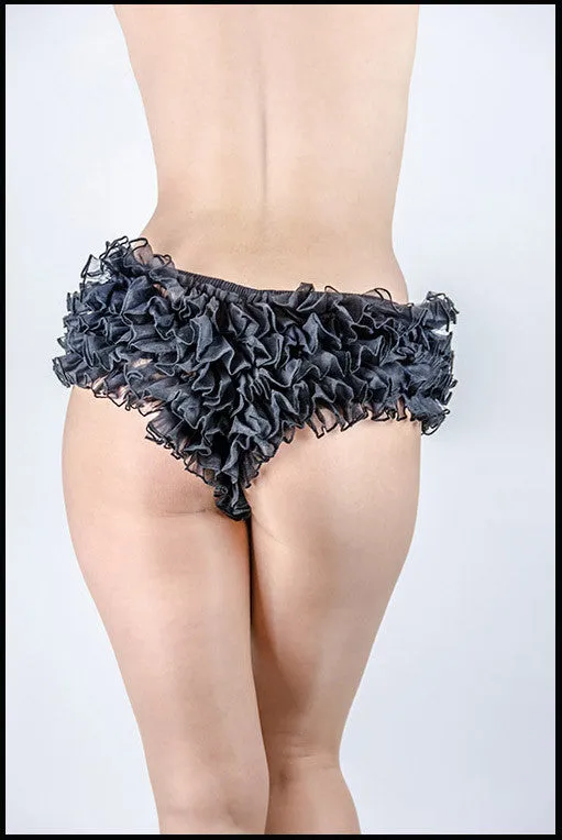 Frothy burlesque knicker