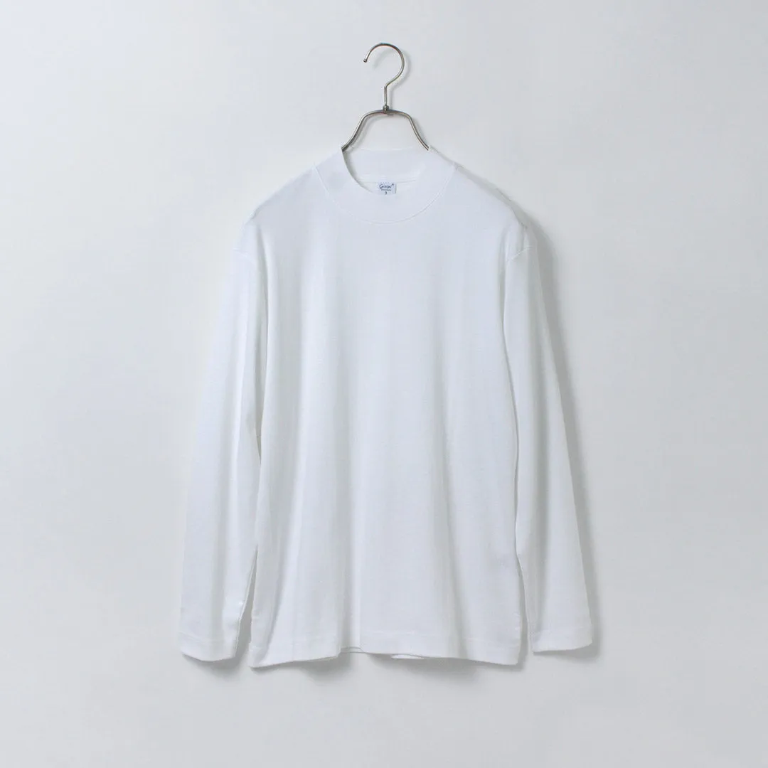 GICIPI / Delfino Crew Neck Basic Fit Long Sleeve Cut and Sewn