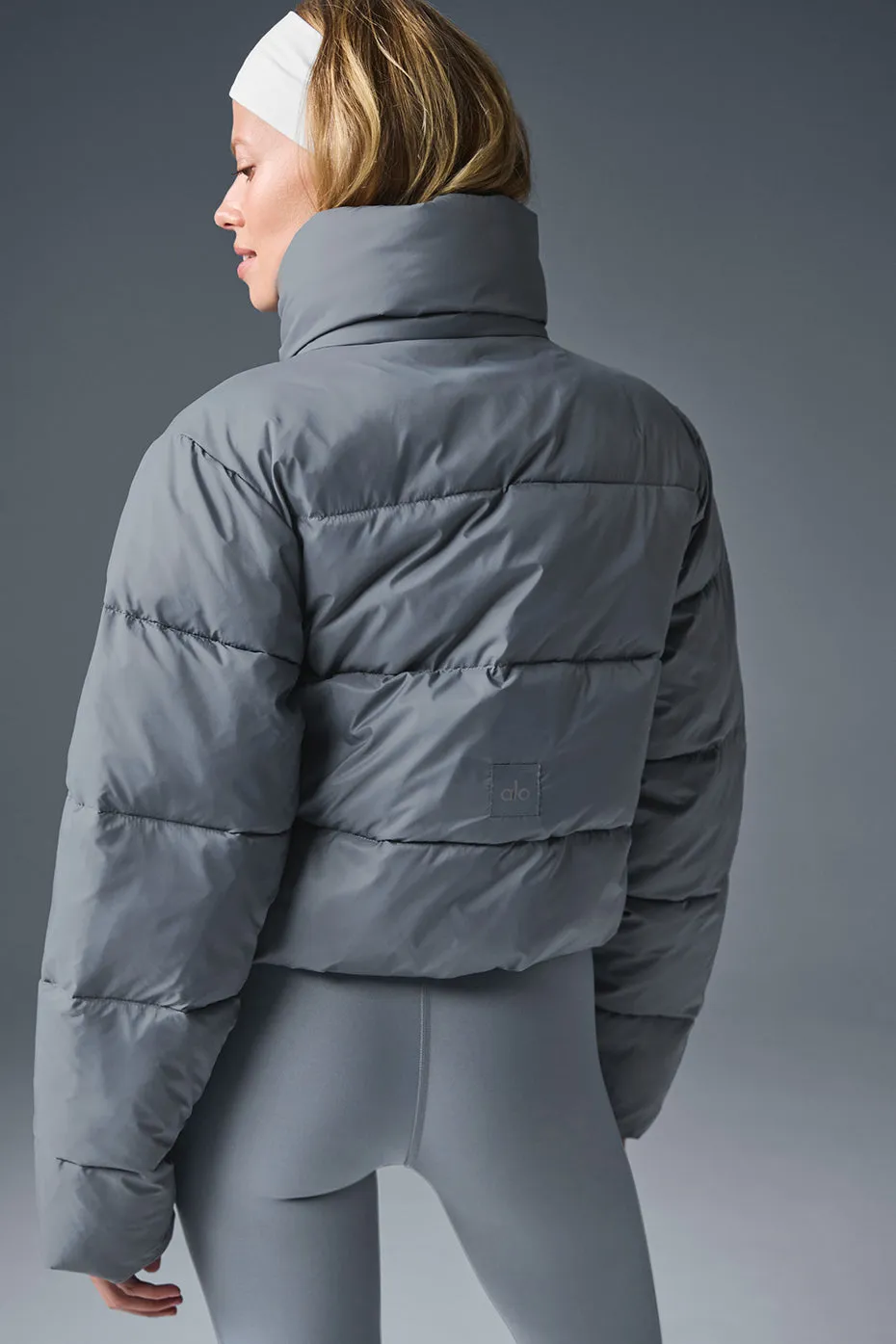 Gold Rush Puffer - Steel Grey