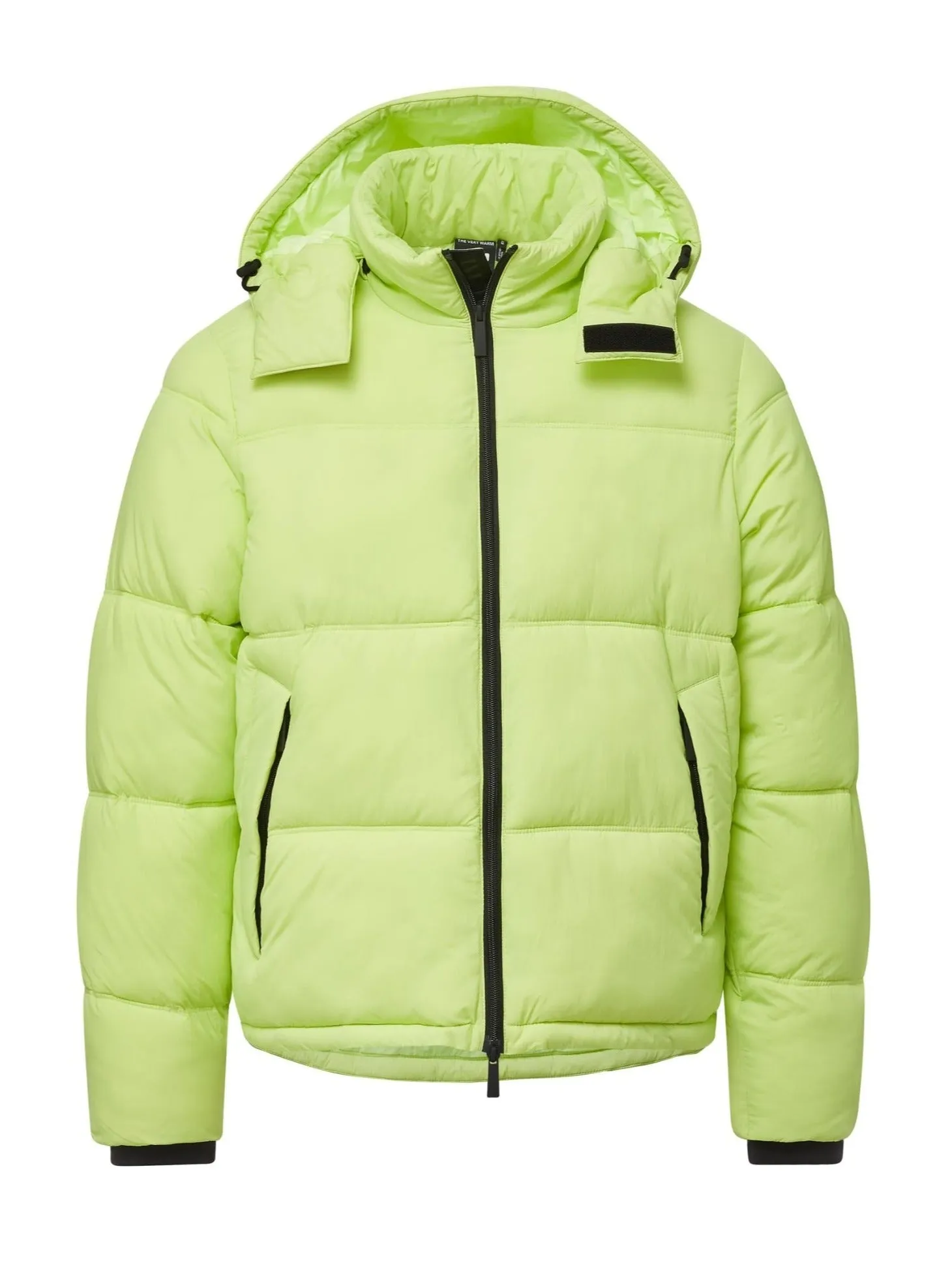 Hooded Puffer - Lime