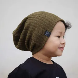 Last Chance! Heather Olive | Cozy Ribbed Knit Beanie