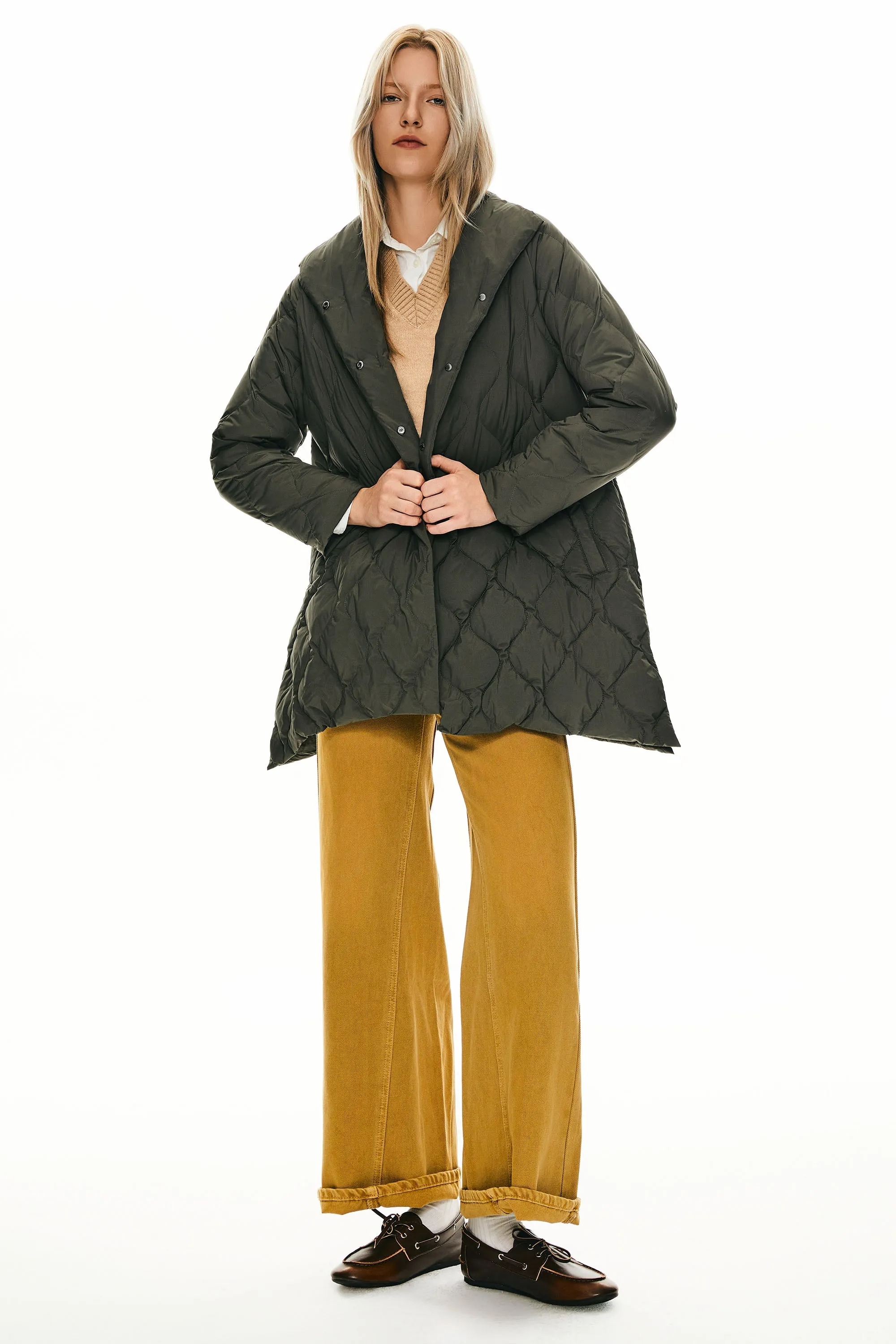 Lightweight Long-Sleeve Puffer Jacket