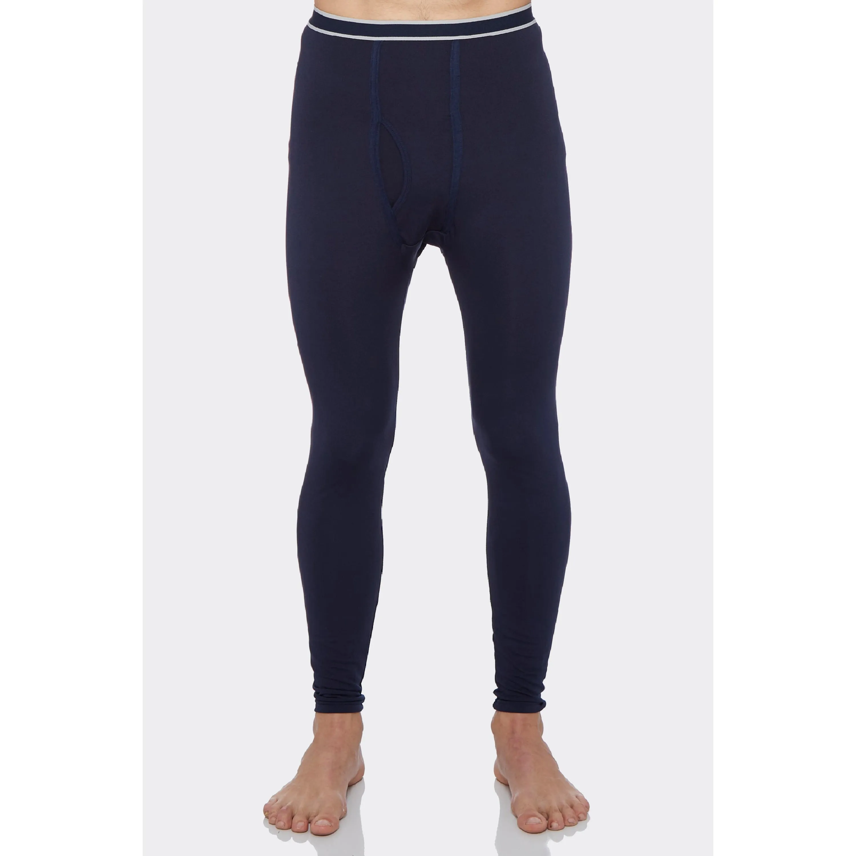 Men's Solid Thermal Bottoms