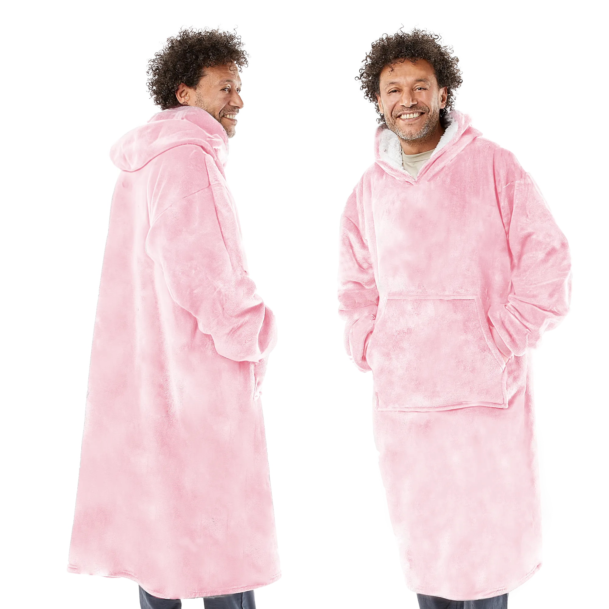 Oversized Blanket Hoodie - Thermal, Soft & Comfortable and Long Length Throw Hoodie