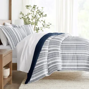 Patterned Down-Alternative Comforter Set (Sale)