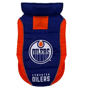 Pets First NHL Edmonton Oilers Puffer Vest