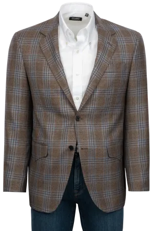 Pinto Ranch Gray Plaid Sport Coat