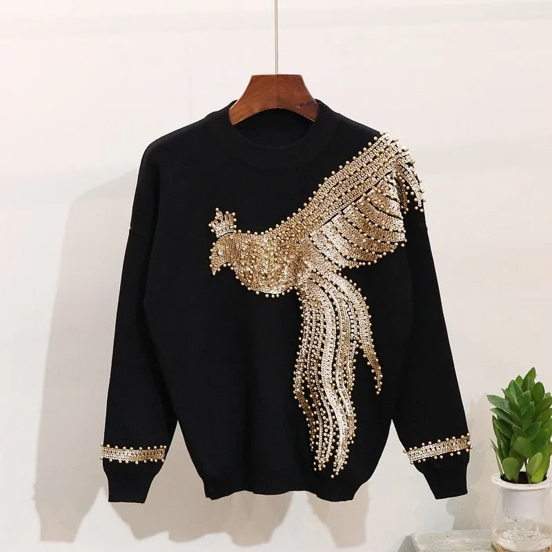 Pre Order:  Phoenix Sequin Knit Set