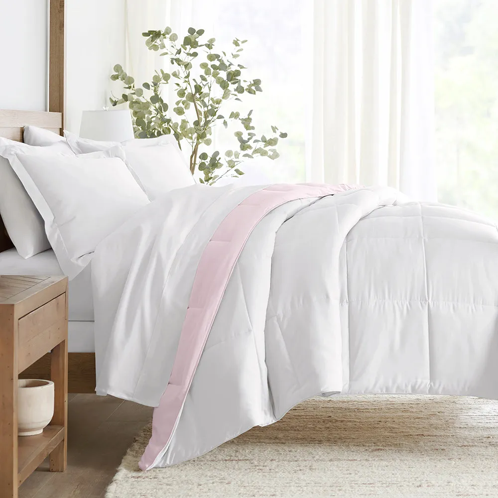 Reversible Down-Alternative Comforter Set Sale