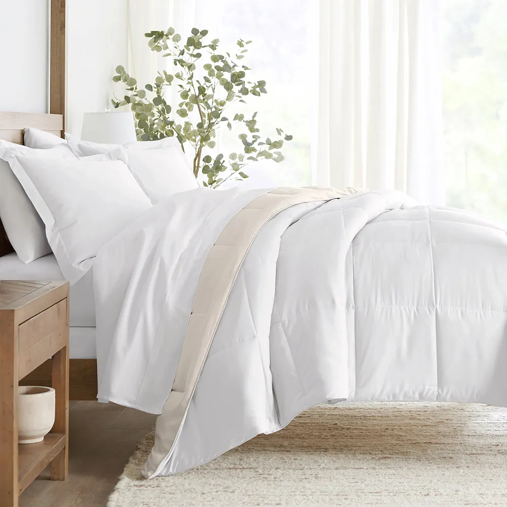 Reversible Down-Alternative Comforter Set (Sale)