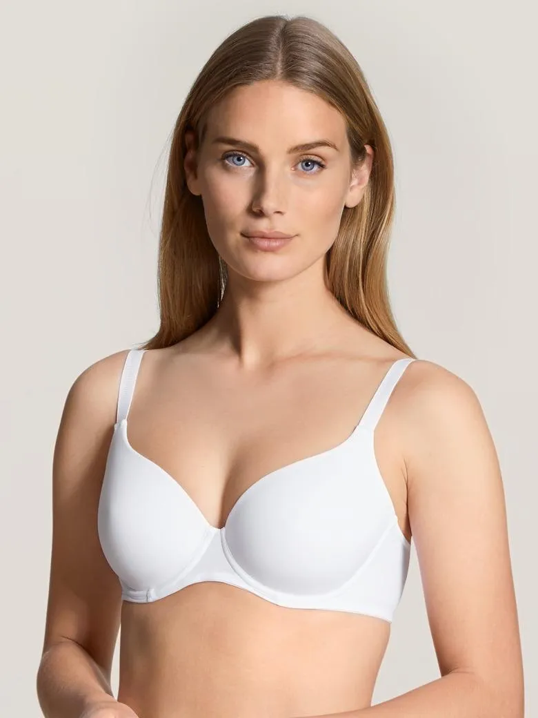 Sensitive lightly padded underwire bra