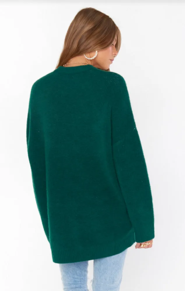 Show Me Your Mumu Classic Crewneck Sweater in Martini