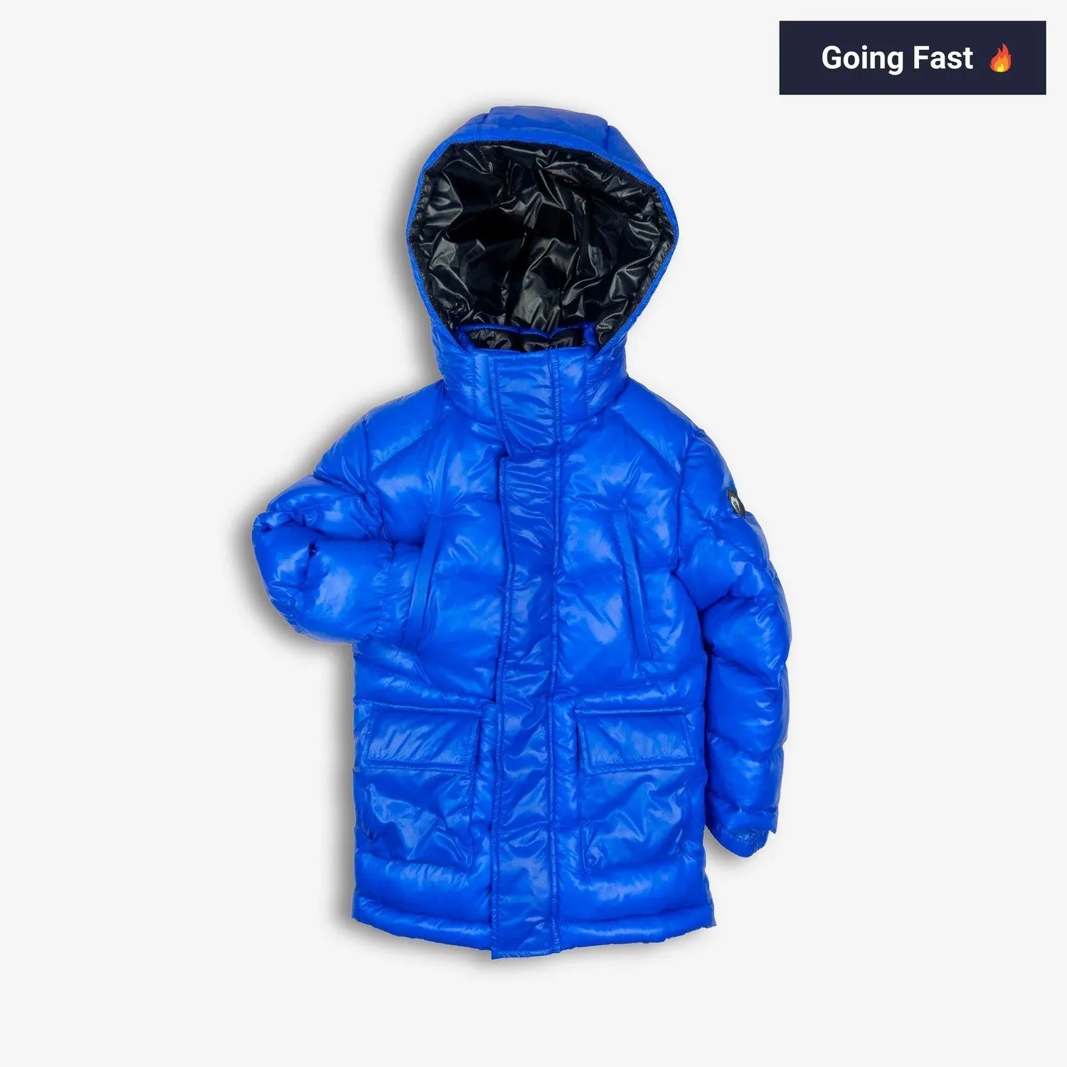 Summit Puffer Coat | Reflex Blue