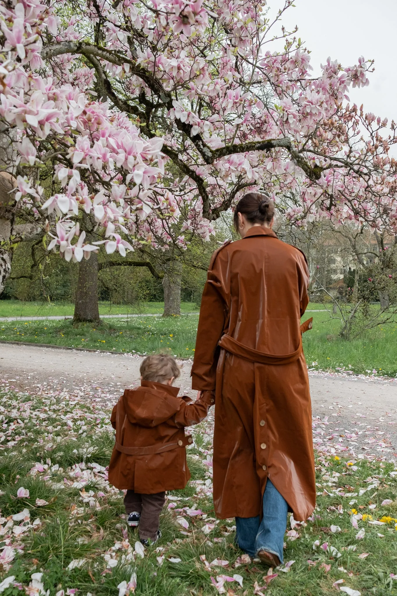 Trench Coat - Chocolate Brown