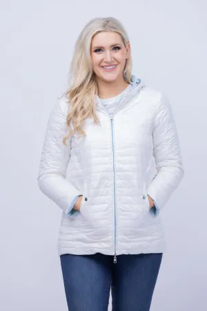 Tyler Boe Martha Reversible Jacket in Ice