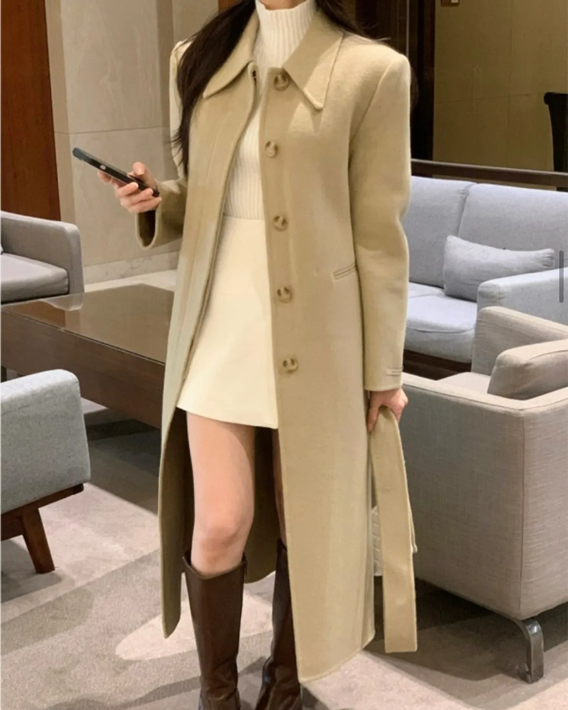 Vin Handmade Wool Coat - 90% Wool