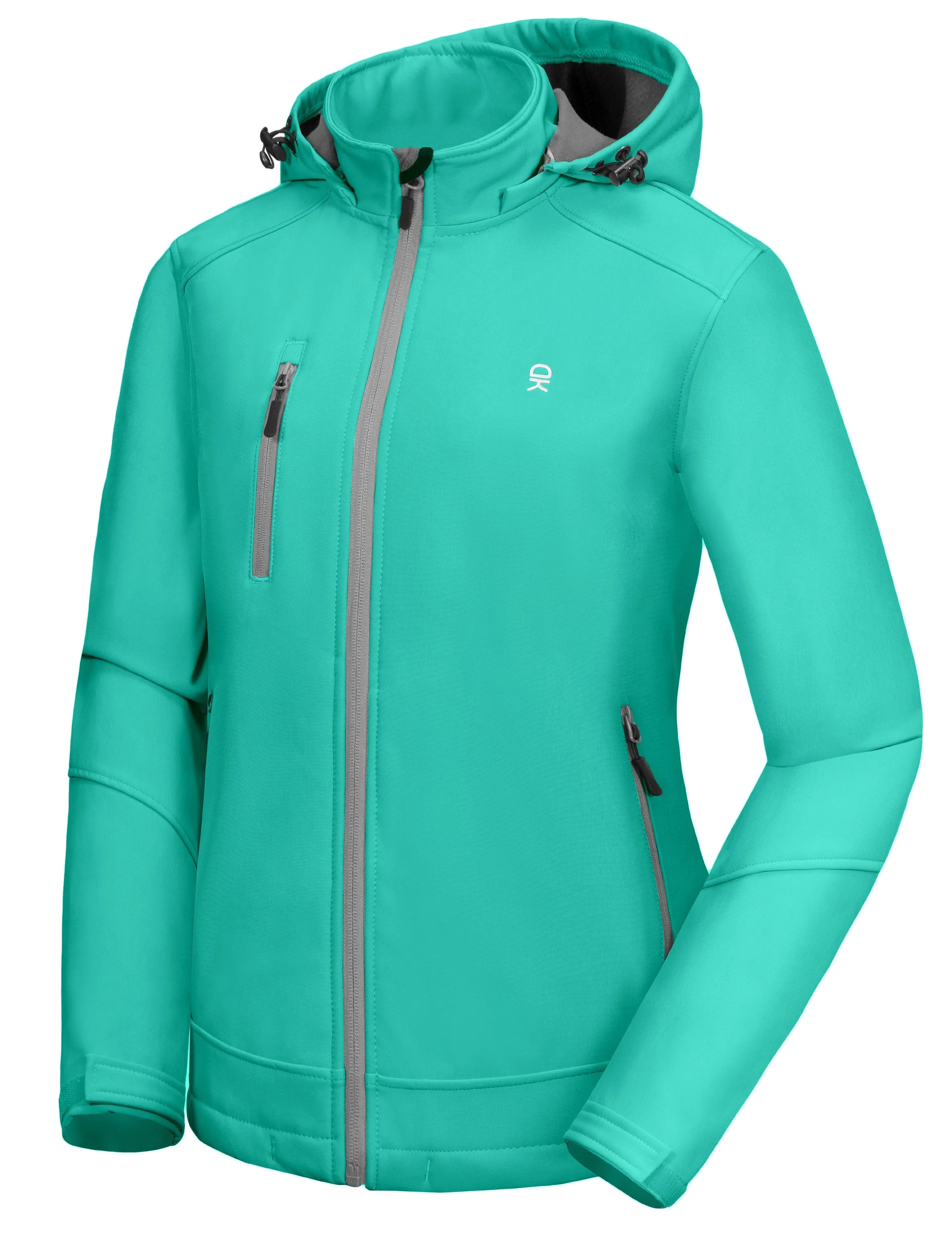 Women's Fleece Lined Ski Softshell Jacket