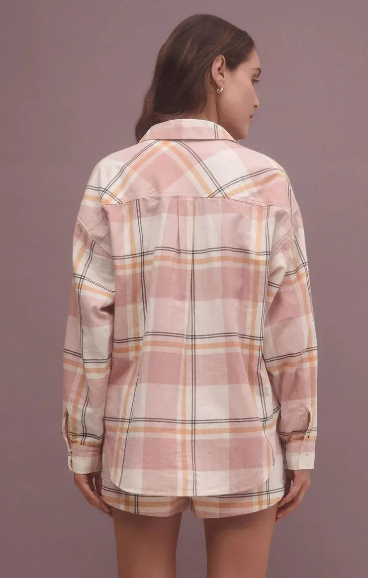 ZSU OUT WEST PLAID SHIRT