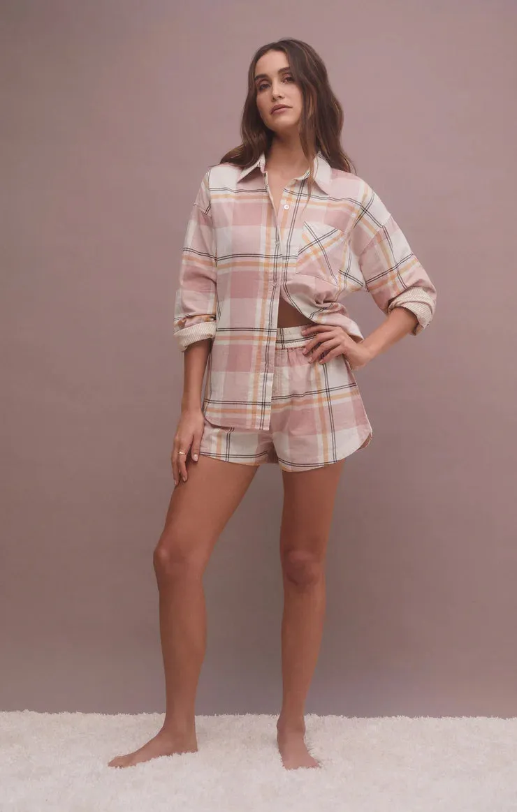 ZSU OUT WEST PLAID SHIRT